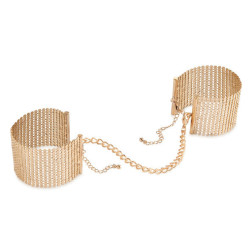 BIJOUX INDISCRETS - DÃSIR MÃTALLIQUE ALGEMAS DE MALHA DE METAL DOURADO