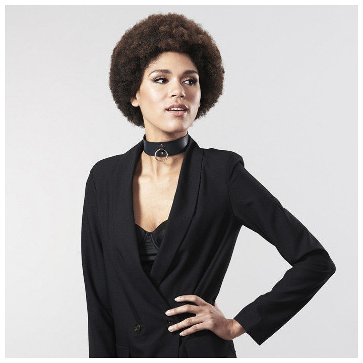 BIJOUX INDISCRETS MAZE - COLAR PRETO COM ALA