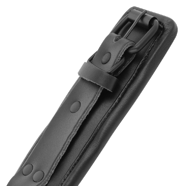 DARKNESS - ALGEMAS DE TORNOZELO AJUSTÁVEIS COURO PRETO