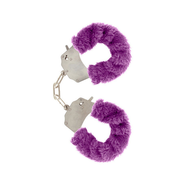 TOYJOY - FURRY FUN CUFFS BONDAGE ROXO