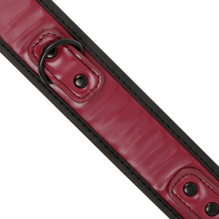 FETISH SUBMISSIVE DARK ROOM - COLAR DE CORRENTE COM FORRO DE NEOPRENE