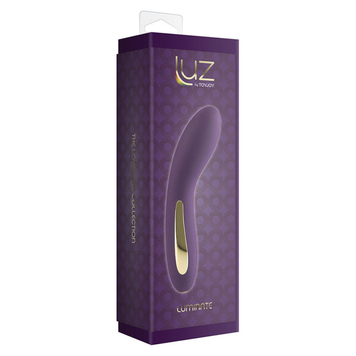 TOYJOY - VIBRADOR ROXO LUZ LUMINADA