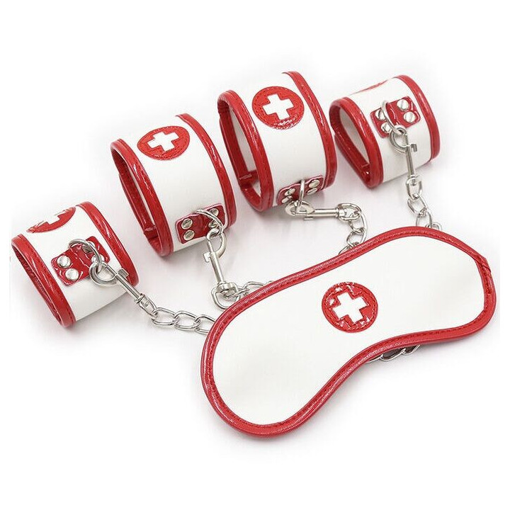 OHMAMA FETICHE - MINI CONJUNTO 3 PEÇAS ENFERMEIRA