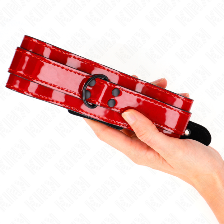 KINK - COLAR AJUSTÁVEL VINHO TINTO 37.5-49.5 CM X 5 CM