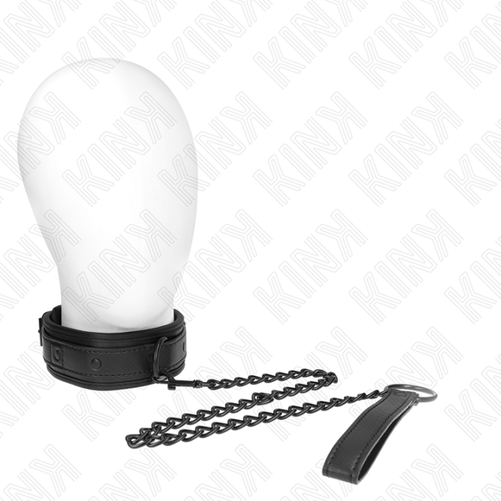 KINK - COLAR DE NEOPRENE BONDAGE MODELO 2 COM CINTO 78 CM AJUSTÁVEL 37.5 X 49.5 CM