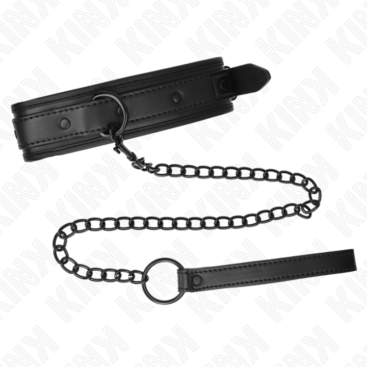 KINK - COLAR DE NEOPRENE BONDAGE MODELO 2 COM CINTO 78 CM AJUSTÁVEL 37.5 X 49.5 CM