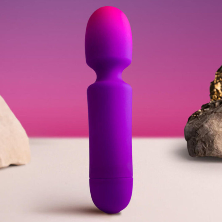 ROCKS-OFF - GLO-GIRL VIBRADOR WAND MINI ROXO