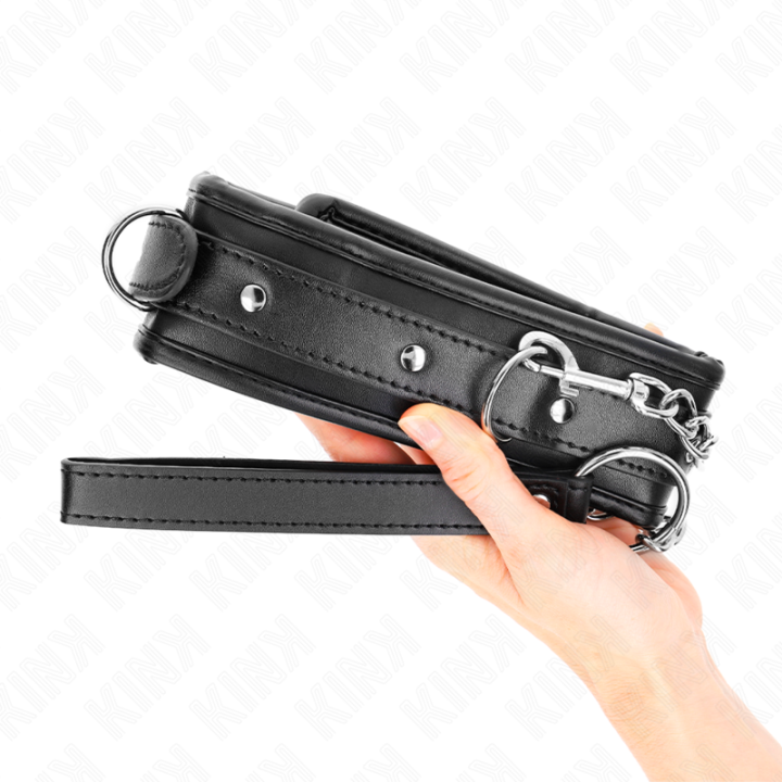 KINK - COLAR PESADO COM CINTO 65 CM MODELO 1 AJUSTÁVEL 36.5-50 CM