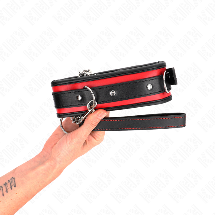 KINK - COLAR PESADO COM CINTO 65 CM MODELO 2 AJUSTÁVEL 36.5-50 CM