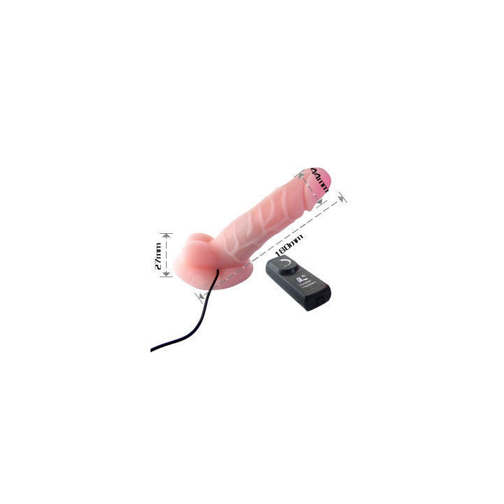 BAILE - ROTADOR DE PÊNIS REALISTA CIBERSKING LOVECLONE