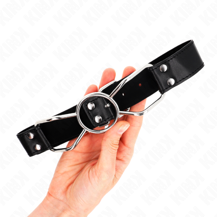 KINK - MORDAÇA BOCA DE ARANHA 60 X 3 CM TAMANHO M 4.5 CM