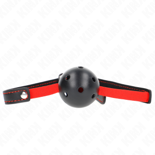 KINK - BOCA DURA OCA 4.5 CM MORDAÇA COM CINTO ELÁSTICO 56 x 1.5 CM