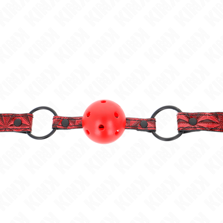 KINK - BOLA PADRÃO DIAMANTE 4.5 CM GAG MODELO 1 64.5 CM AJUSTÁVEL 42-60 CM