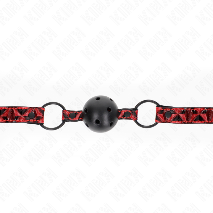 KINK - BOLA PADRÃO DIAMANTE 4.5 CM GAG MODELO 2 64.5 CM AJUSTÁVEL 42-60 CM