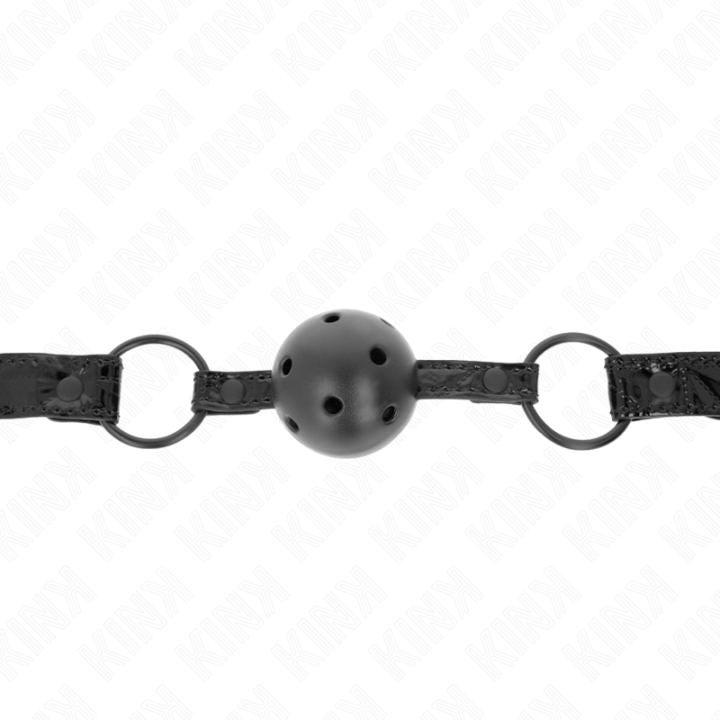 KINK - BOLA PADRÃO DIAMANTE 4.5 CM GAG MODELO 3 64.5 CM AJUSTÁVEL 42-60 CM