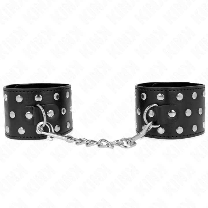 KINK - RETENÇÕES DE PULSO PUNK AJUSTÁVEIS 19-24 CM X 5.5 CM