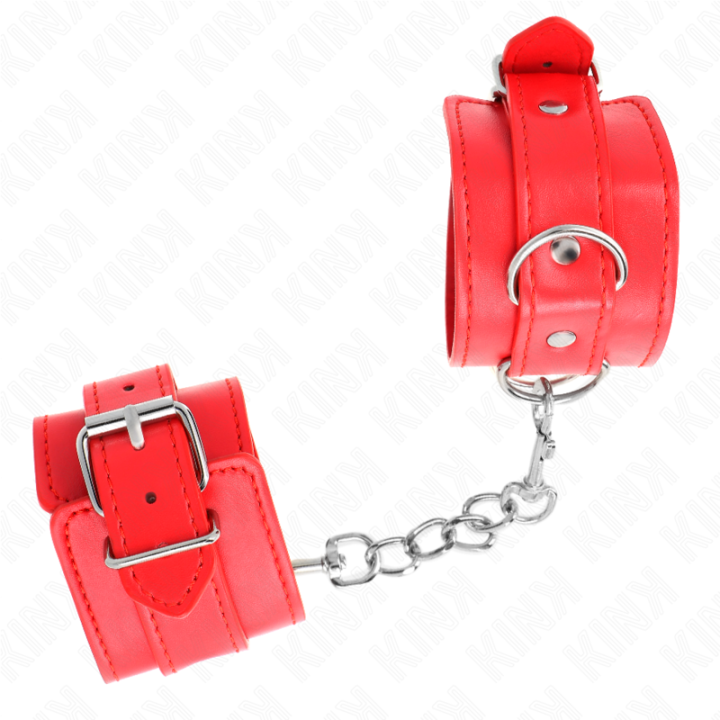 KINK - PULSO SIMPLES VERMELHO AJUSTÁVEL 20-23 CM X 5.5 CM