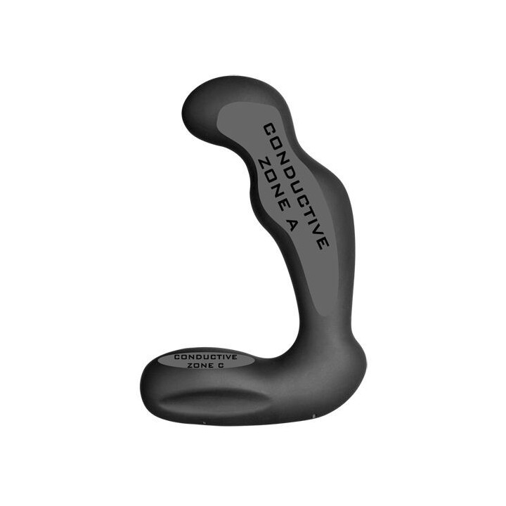 ELECTRASTIM - SIRIUS SILICONE PRETO MASSAGEM DE PRÓSTATA