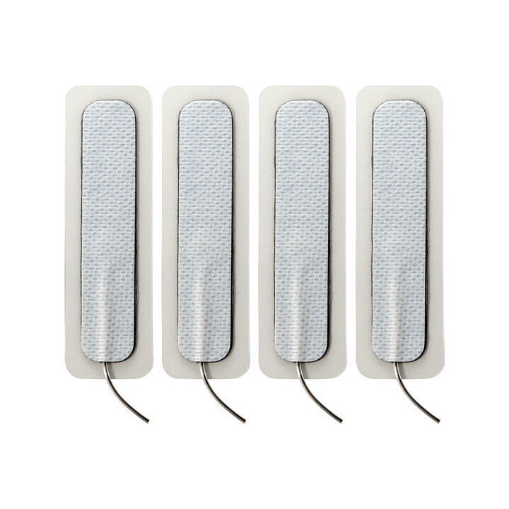 ELECTRASTIM - 4 X ALMOFADAS AUTO ADESIVAS LONGAS 1.5CM X 7.5CM