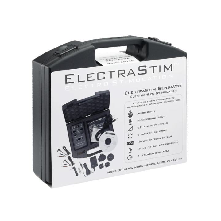 ELECTRASTIM - ESTIMULADOR SENSAVOX E-STIM