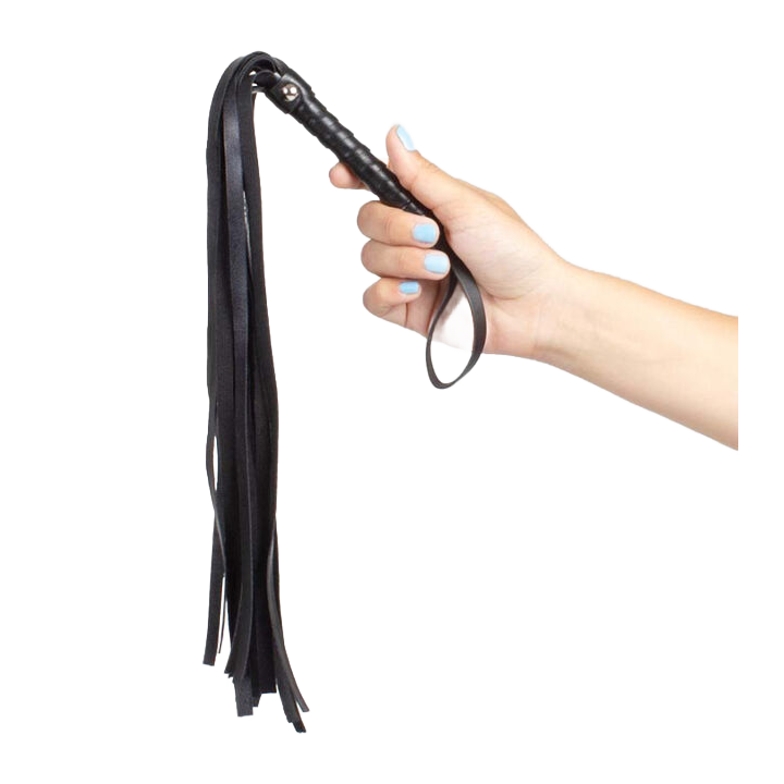 SECRETPLAY - CHICOTE BLACK BONDAGE COLEÇÃO BDSM
