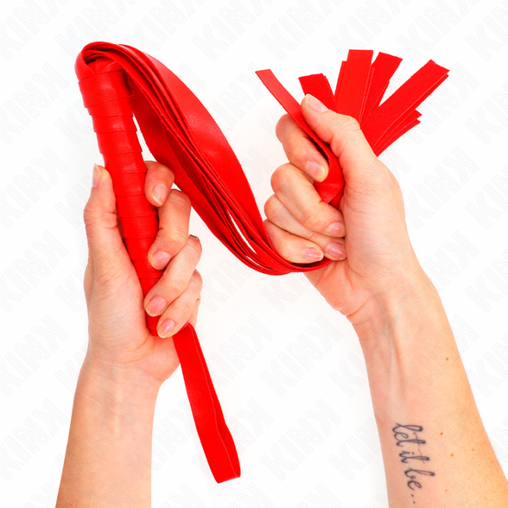 KINK - CHICOTE DE CAUDA LARGA VERMELHO 48.5 CM