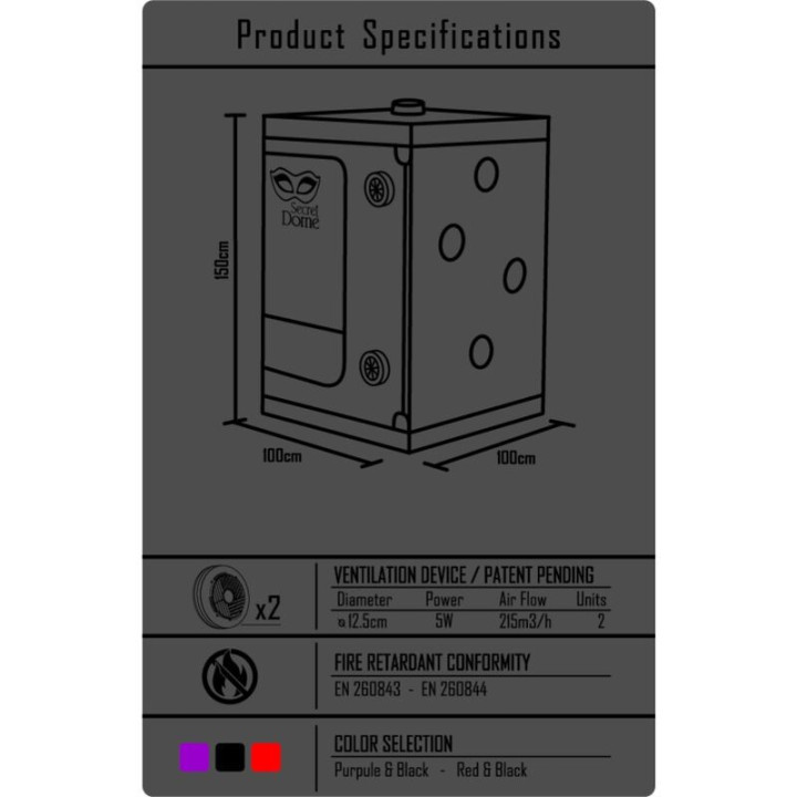 SECRET DOME - ESCÂNDALO DA CABINE DO KINK CLUB PRETO E VERMELHO