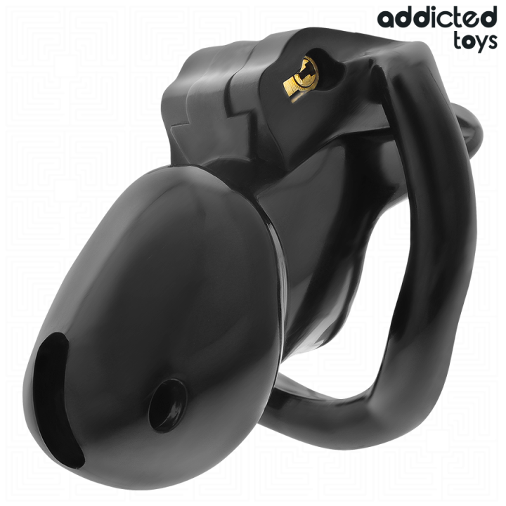 ADDICTED TOYS LOCKED - GAIOLA PARA PÊNIS CELL MINDNIGHT TAMANHO S 4.8 CM
