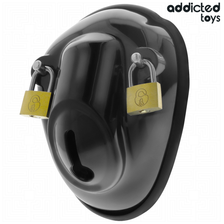 ADDICTED TOYS LOCKED - GAIOLA DE CONTENÇÃO SEM CHAVE PARA PÊNIS 11.5 CM