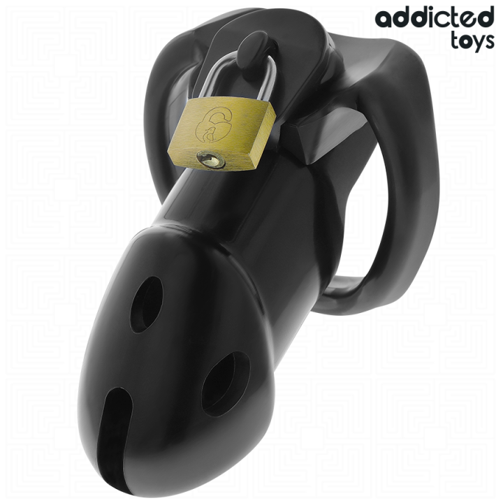 ADDICTED TOYS LOCKED - GAIOLA DE PÊNIS DEN INQUEBRÁVEL 9.8 CM