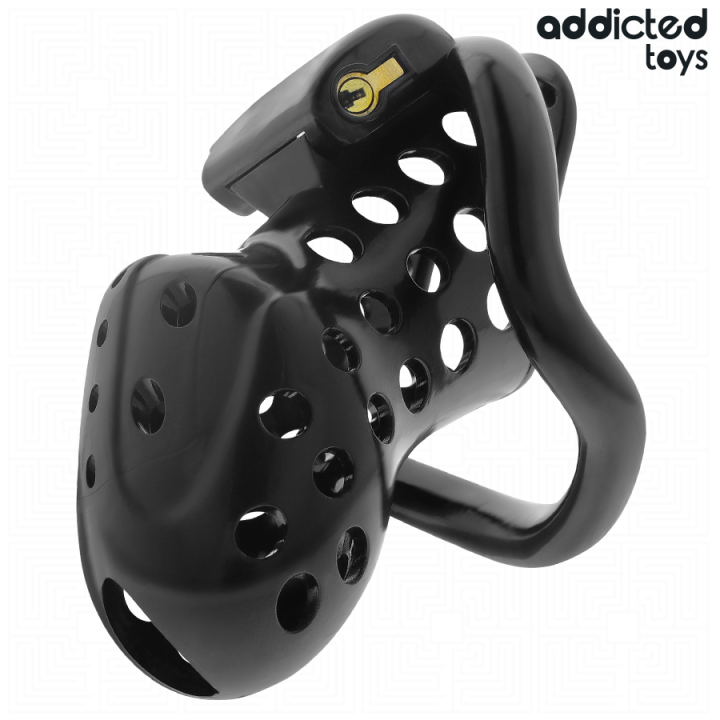 ADDICTED TOYS LOCKED - GAIOLA DE PÊNIS OCO COM CORRENTE 10.5 CM