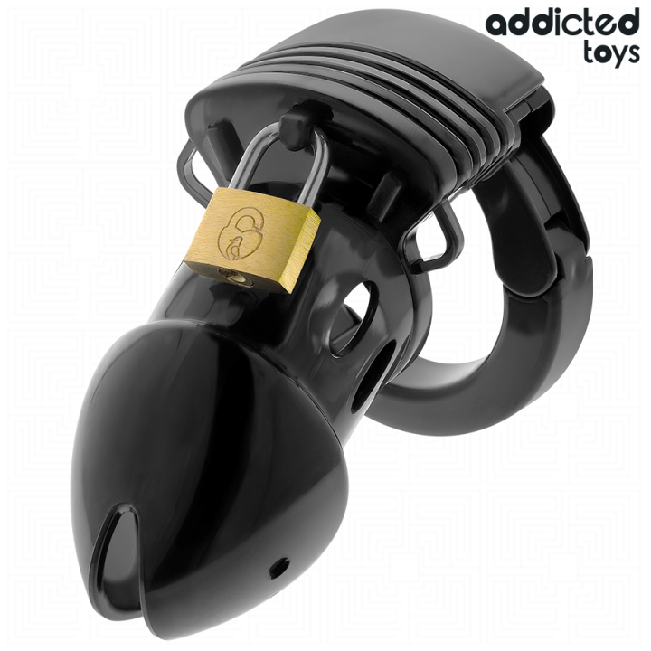 ADDICTED TOYS LOCKED - GAIOLA PARA PÊNIS CHASTITY DEPHHS 7.5 CM