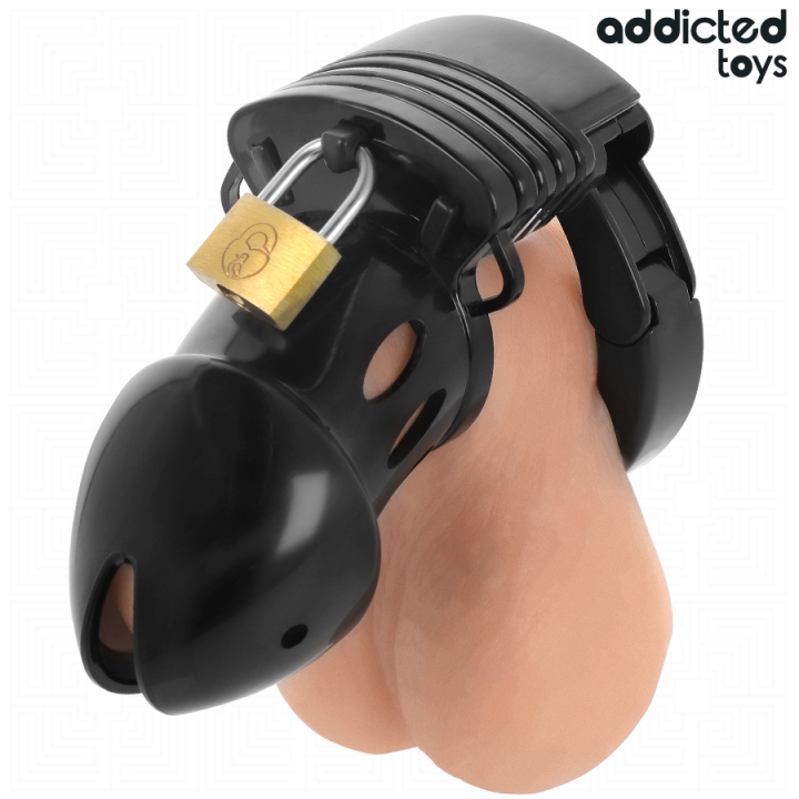 ADDICTED TOYS LOCKED - GAIOLA PARA PÊNIS CHASTITY DEPHHS 7.5 CM