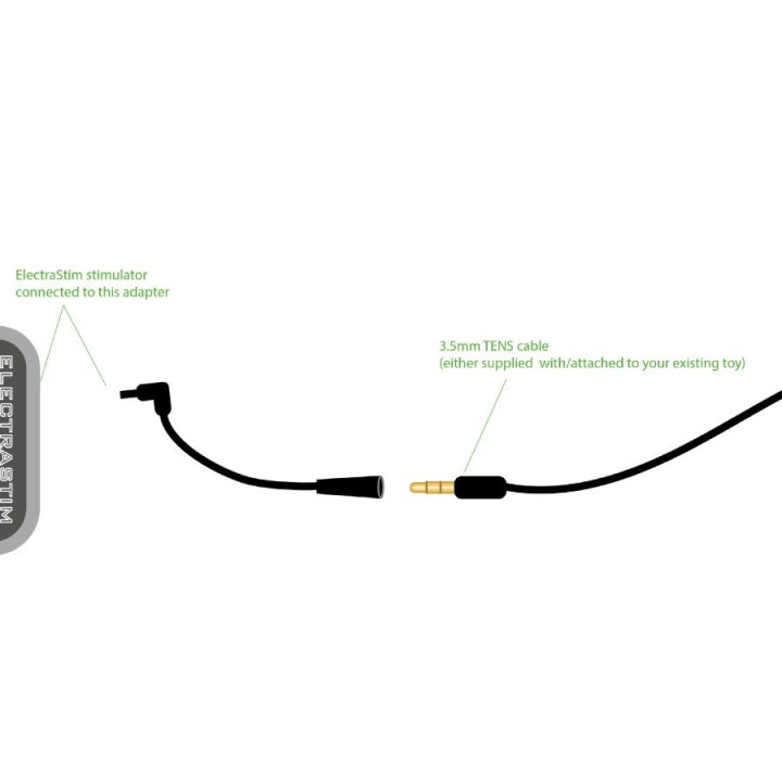 ELECTRASTIM - ADAPTADOR PADRÃO PARA TOMADA 3.5 MM