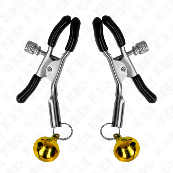 KINK - GRAMPO DE BICO SIMPLES DOURADO 6 CM