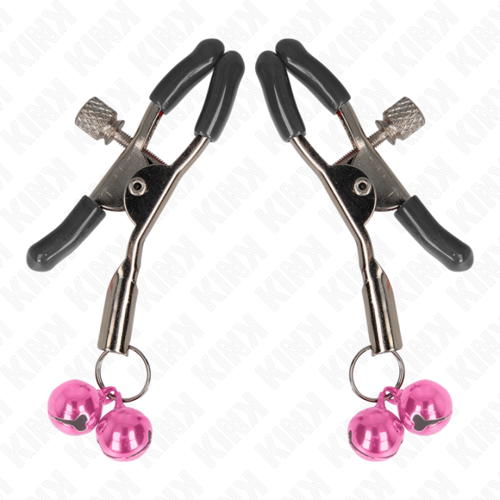 KINK - GRAMPO DE BICO DUPLO SINO ROSA 6 CM