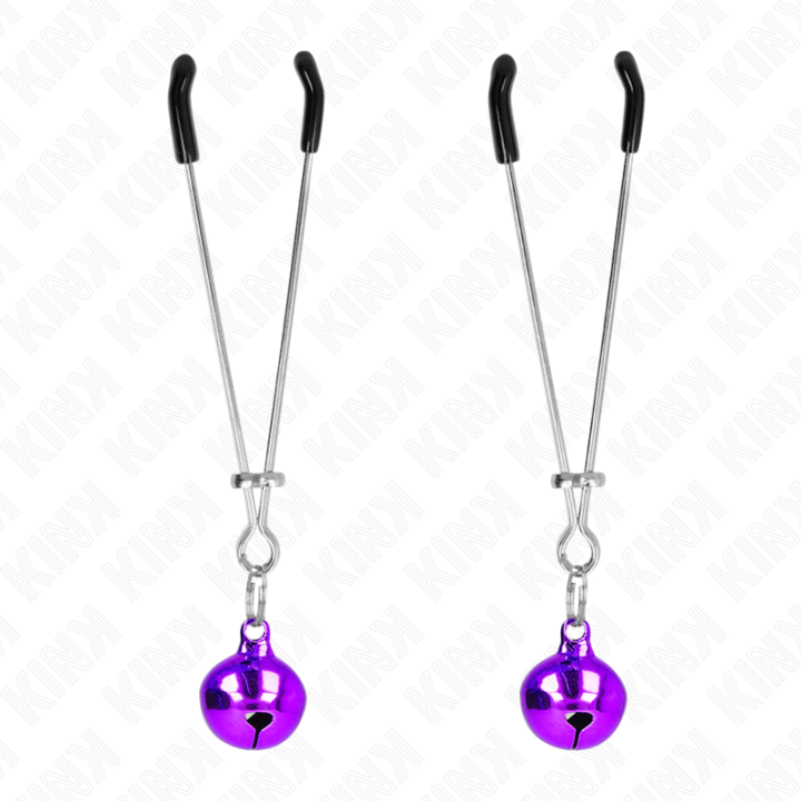 KINK - PINÇAS DE BINO FINA ROXO 7 CM