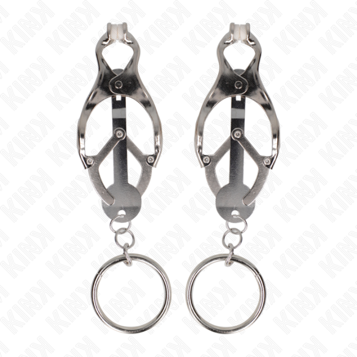 KINK - O-RING TREVO JAPONÊS GRAMPOS DE BICO PRATA