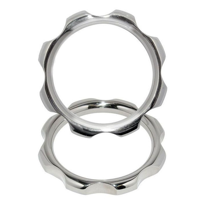 METAL HARD - ANEL DE TORQUE DE METAL PARA PÉNIS E TESTÍCULOS 50MM