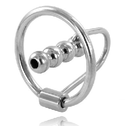 METAL HARD - ANEL DE GLNDULA COM PLUG URETRAL 28MM