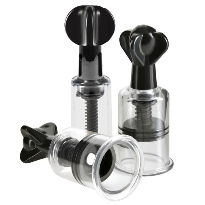 FETISH FANTASY EDIÇÃO LIMITADA - TRIO DE SUPER SUCÇÃO PARA MAMILOS E CLITÓRIS