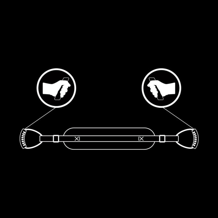 FETISH SUBMISSIVE - ARNÊS ESTILO DOGGY COM FORRO DE NOPRENE