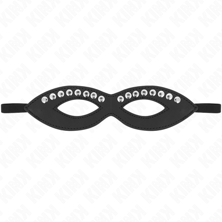 KINK - MÁSCARA DE OLHOS COM MINI REBITES MODELO 1 20.5 x 5.5 CM