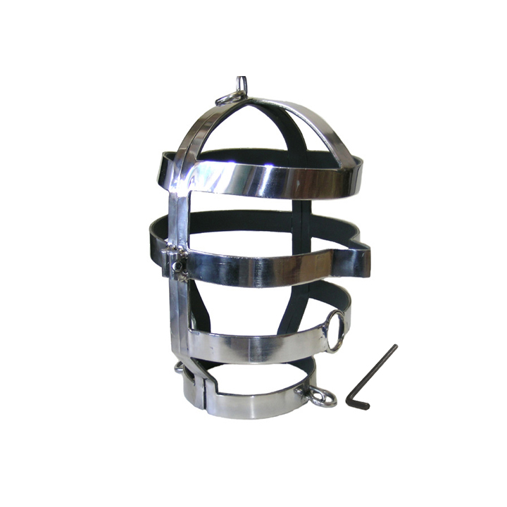 METAL HARD - MSCARA COM COLAR DE AO