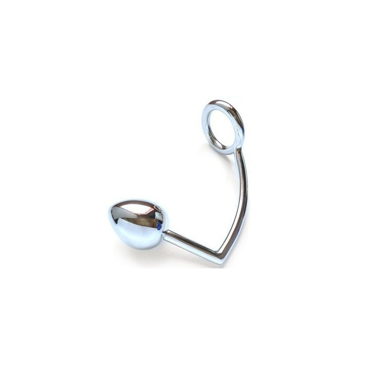 METAL HARD - ANEL COM GANCHO ANAL 50MM