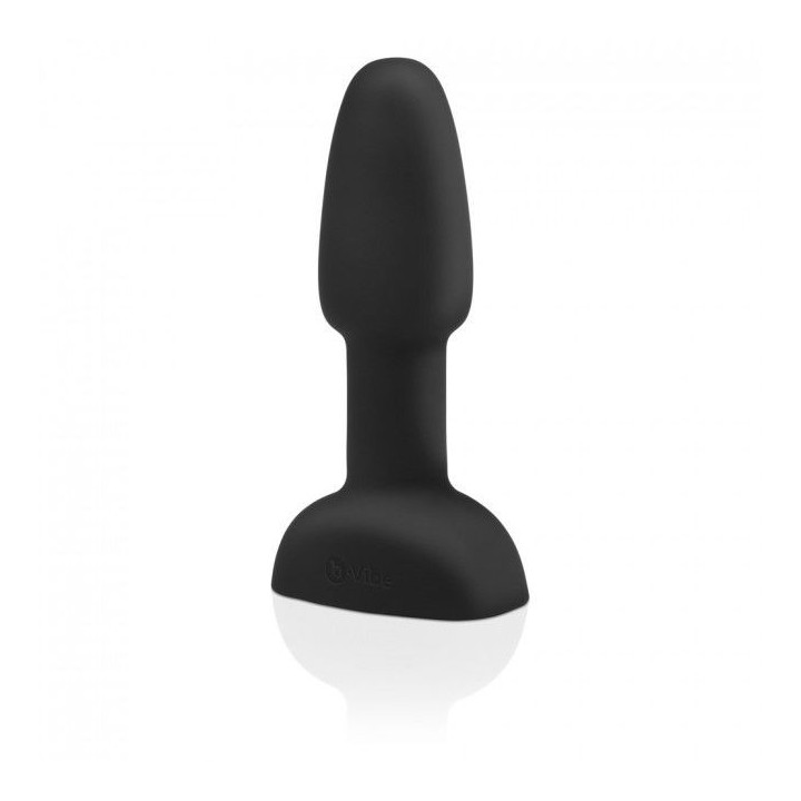 B-VIBE - PLUG ANAL DE CONTROLE REMOTO RIMMING PETITE PRETO