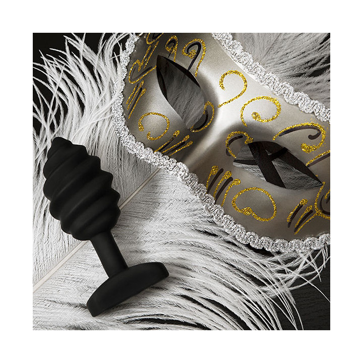 G-VIBE - GPLUG TWIST COM VIBRAO PRETO