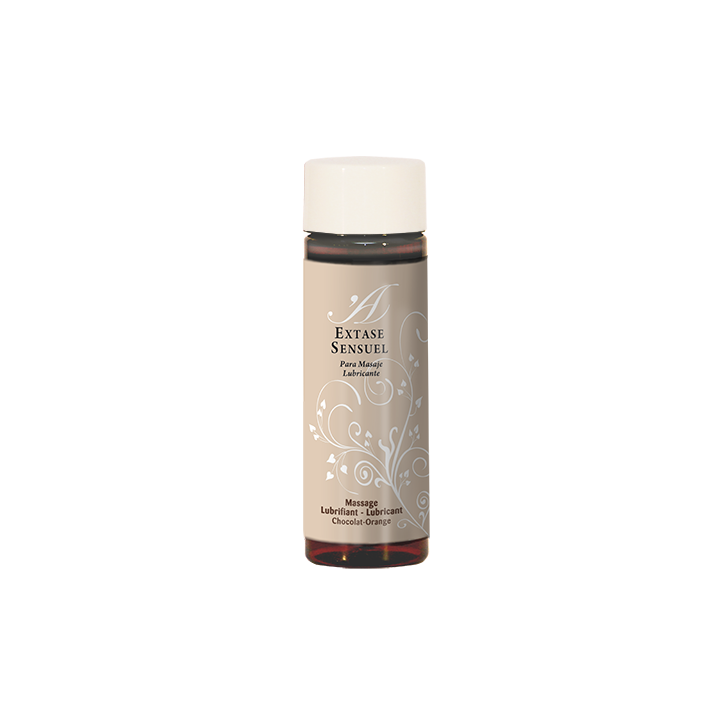 EXTASE SENSUAL - LUBRIFICANTE CHOCOLATE E LARANJA 100 ML