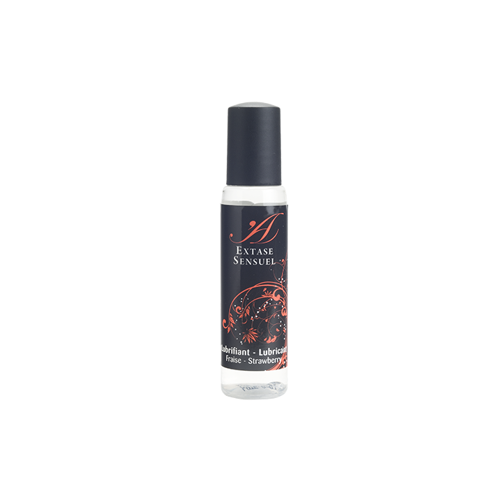 EXTASE SENSUAL - LUBRIFICANTE DE VIAGEM MORANGO 35 ML