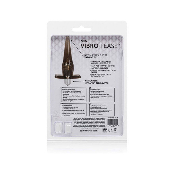 CALEXOTICS - MINI VIBRO TEASE PRETO